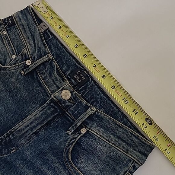 NEW 27 CoH REVOLVE ROCKET CROP VINTAGE RAW DISTRESSED JEANS CITIZENS OF HUMANITY - Picture 2 of 16